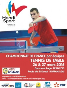 Championnat de France par équipes - Tennis de Table Handisport
